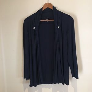 Cleo navy cardigan